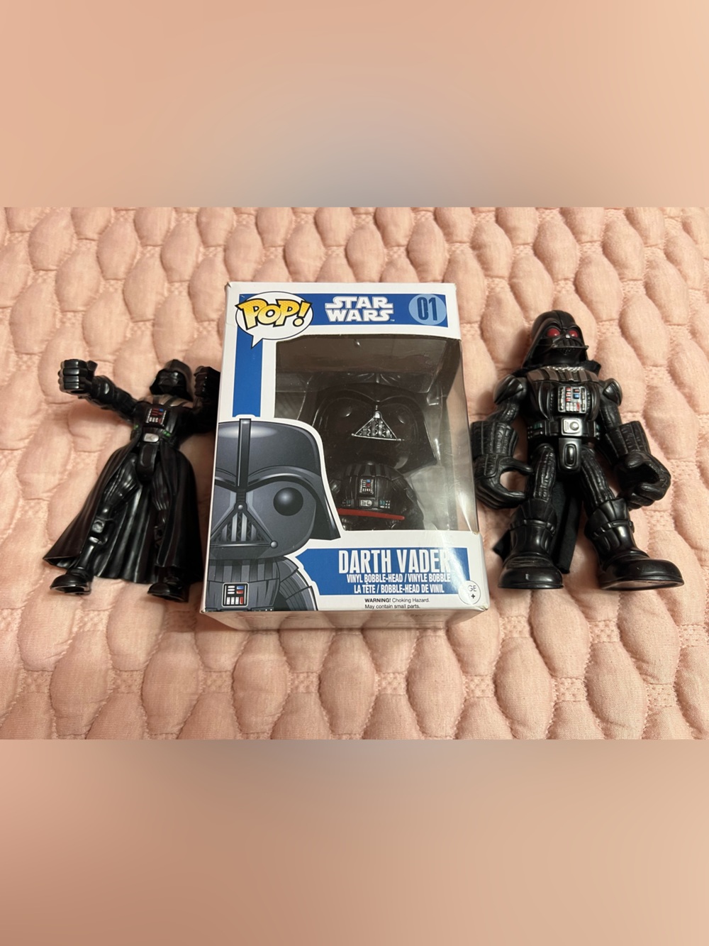 darth vader funko pop & two figure bundle